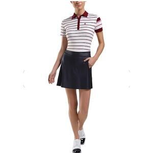 G Fore Women's Black 4-Way Stretch Effortless Golf Skort